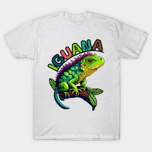 Animal Alphabet - I for Iguana T-Shirt